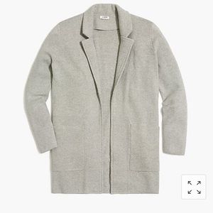 JCrew Open Front Sweater Blazer